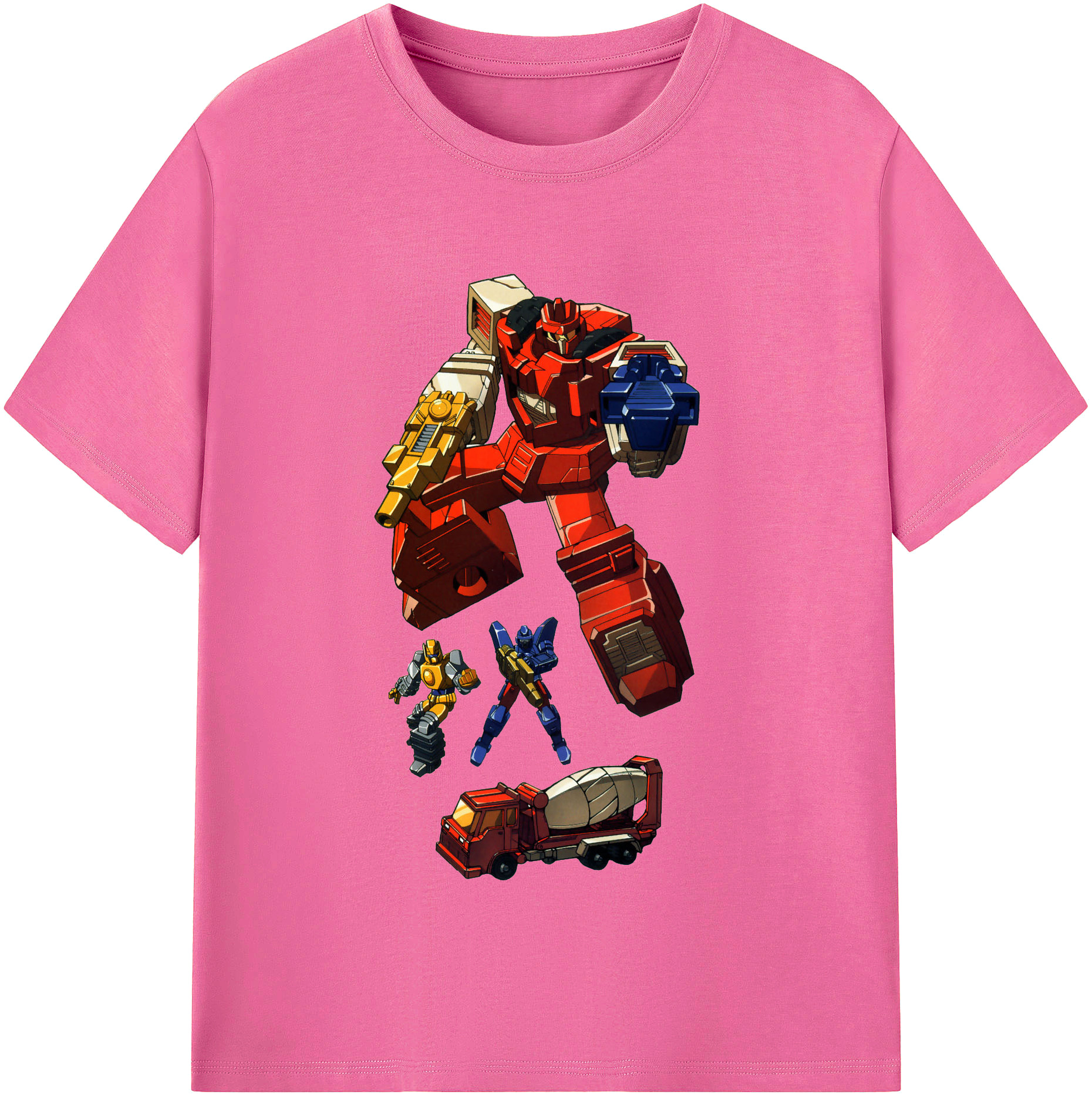 （画像用）  レディースカジュアルプリントTシャツ（綿100％）
